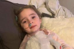 Menina recupera a visão depois de ficar cega por causa de gripe