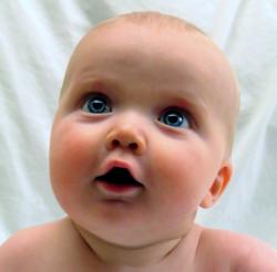 Porque os bebês nascem com olhos azuis, que depois mudam de cor?